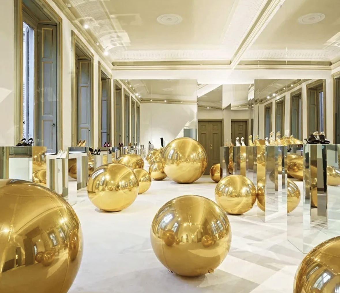 Jimmy Choo, SS 2024 Presentation, Five Rooms