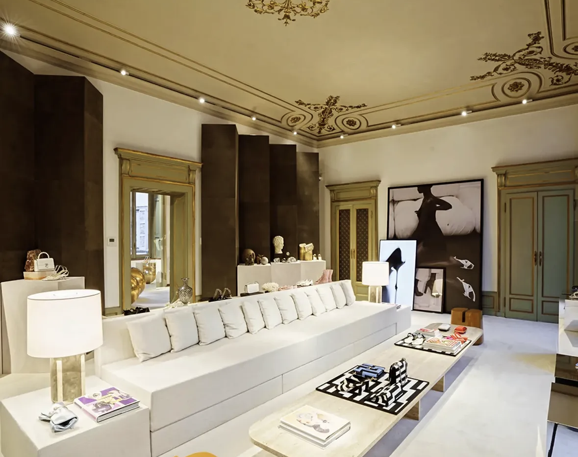 Jimmy Choo, SS 2024 Presentation, Five Rooms — 2